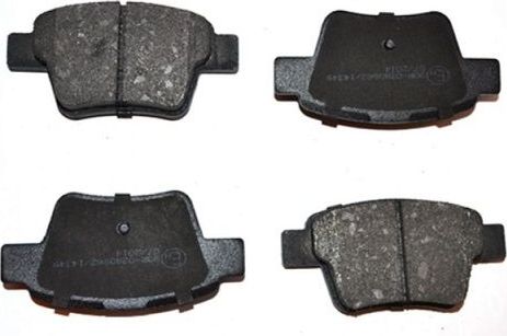 Тормозные колодки ASAM передние для Peugeot 207 I 2006-2015. Артикул 71369