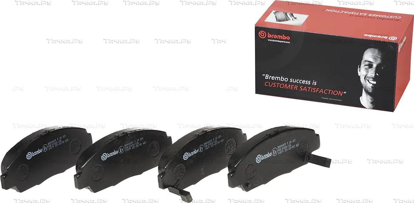 Тормозные колодки Brembo передние для Rover 600 1993-1999. Артикул P 28 021