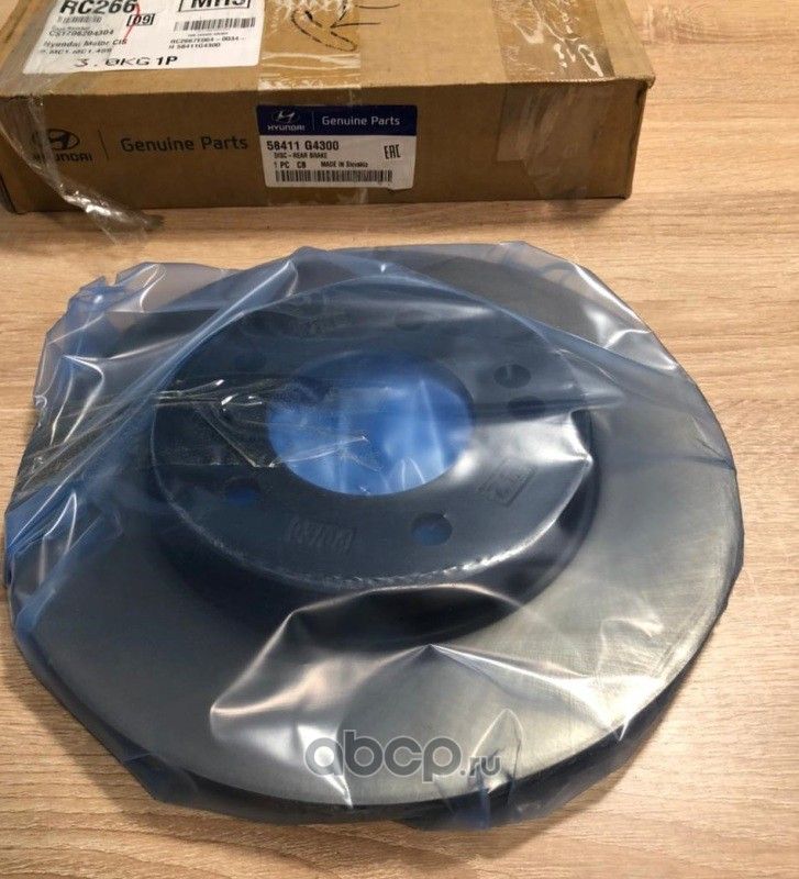 Тормозной диск Hyundai / KIA. Артикул 58411G4300