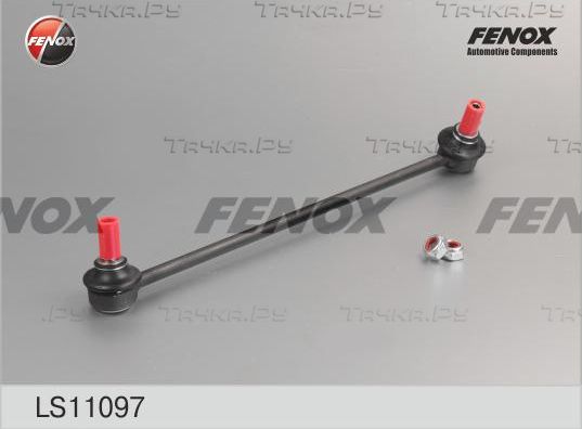 Стойка (тяга) стабилизатора Fenox передняя левая для Peugeot 301 I 2012-2026. Артикул LS11097