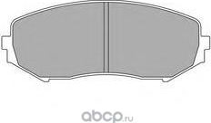 Колодки тормозные дисковые (Simer). Артикул 1076