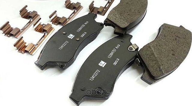 Тормозные колодки General Motors. Артикул 13412272