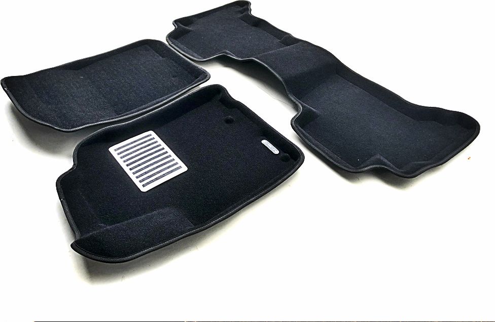 Коврики текстильные Euromat 3D Lux для салона Lexus GX 460 2010-2026 ЧЕРНЫЕ. Артикул EM3D-005115