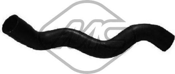 Патрубок радиатора (системы охлаждения) Metalcaucho верхний для Opel Corsa C 2003-2009. Артикул 09547