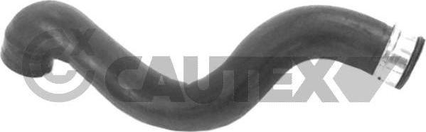 Патрубок радиатора (системы охлаждения) Cautex. Артикул 757812