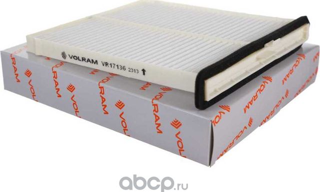 ФИЛЬТР САЛОННЫЙ MAZDA CX 5 2.0-2.5 12-/ 3 1.5-2.2 13-16/ 6 2.0-2.5 13- (VOLRAM). Артикул VR17136