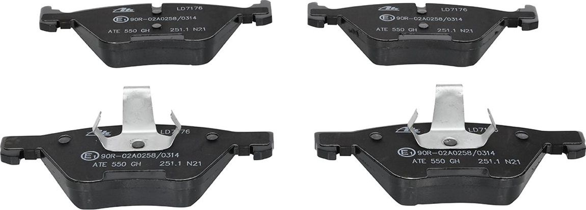 Тормозные колодки ATE Ceramic. Артикул 13.0470-7176.2