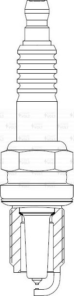 Свеча зажигания StartVOLT для Mitsubishi Pajero II 1994-1999. Артикул VSP 1114
