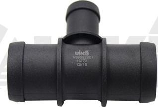 Тройник системы охлаждения Vika (Стеклопластик (укрепленный стекловолокном полимер)). Артикул 16920762001