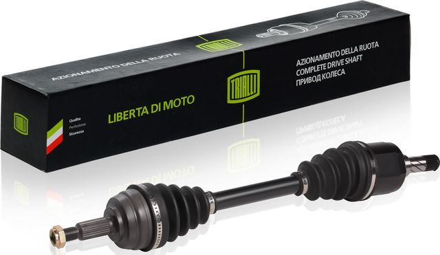 Полуось (привод в сборе, приводной вал) Trialli передняя левая для Renault Kaptur I 2016-2026. Артикул AR 0905