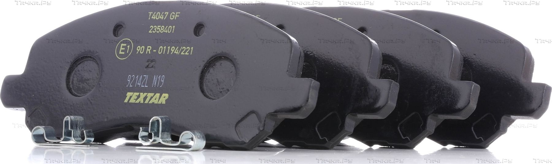 Тормозные колодки Textar передние для Peugeot 4008 2012-2017. Артикул 2358401
