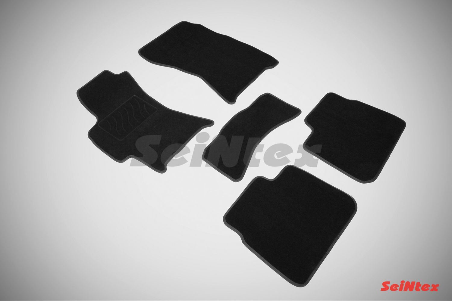 Коврики текстильные Seintex на нескользящей основе для салона Subaru Outback III 2006-2009. Артикул 82362