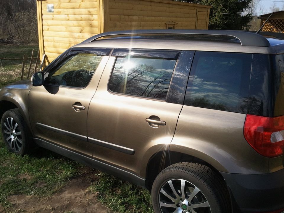 Дефлекторы Cobra Tuning для окон Skoda Yeti 2009-2026. Артикул S20709