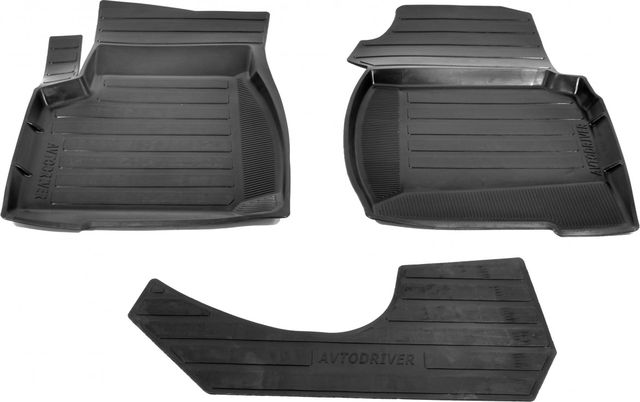 Коврики резиновые Avtodriver для салона УАЗ Патриот Profi 2018-2026. Артикул ADRAVG282