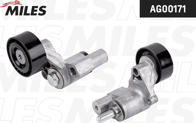 Натяжной ролик (натяжитель) приводного ремня Miles. Артикул AG00171