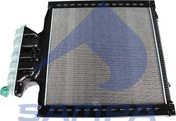 Радиатор охлаждения двигателя Sampa для MAN F2000 1995-2000. Артикул 023.037