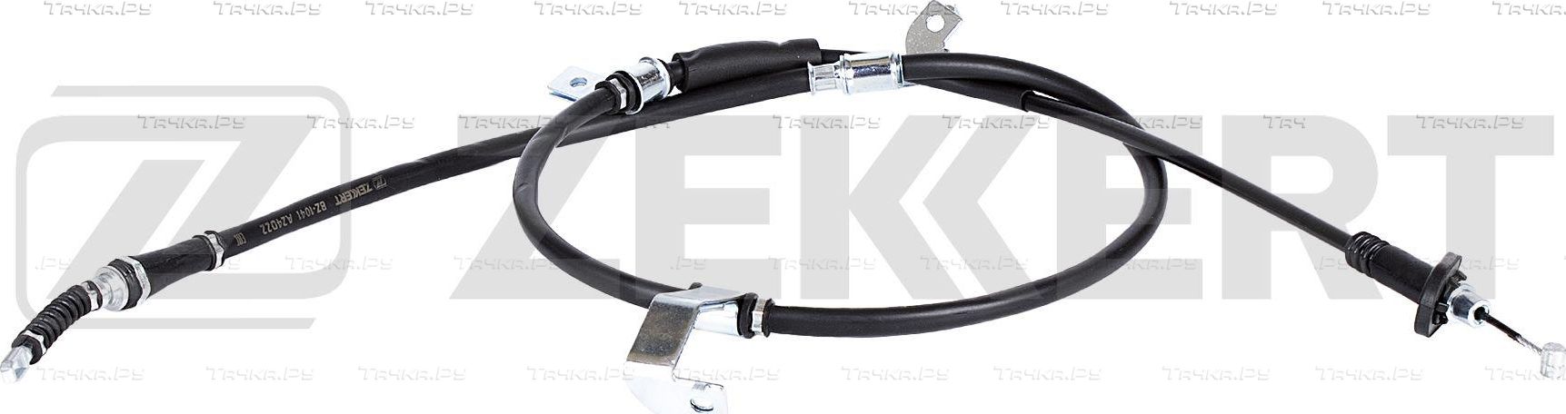 Трос ручника (тросик ручного тормоза) Zekkert. Артикул BZ-1041
