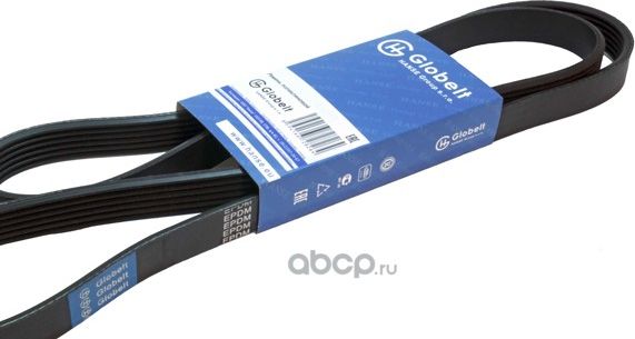 Ремень приводной поликлиновой (Globelt). Артикул 6PK1190EPDM