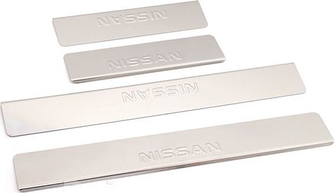 Накладки Ладья на внутренние пороги (штамп) для Nissan X-Trail T32 2015-2026. Артикул 014.38.281