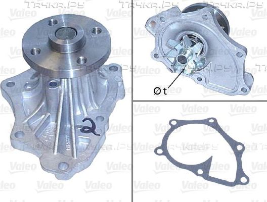 Помпа (водяной насос) Valeo для Toyota Ipsum II (M20) 2001-2005. Артикул 506843