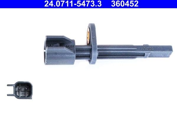 Датчик ABS ATE для Volvo XC60 II 2017-2026. Артикул 24.0711-5473.3