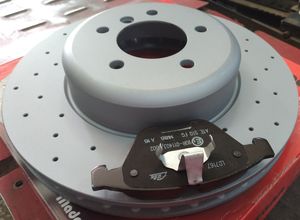 Тормозной диск Zimmermann Sport Coat Z передний для BMW 5 V (E60/E61) 2002-2010. Артикул 150.3434.52