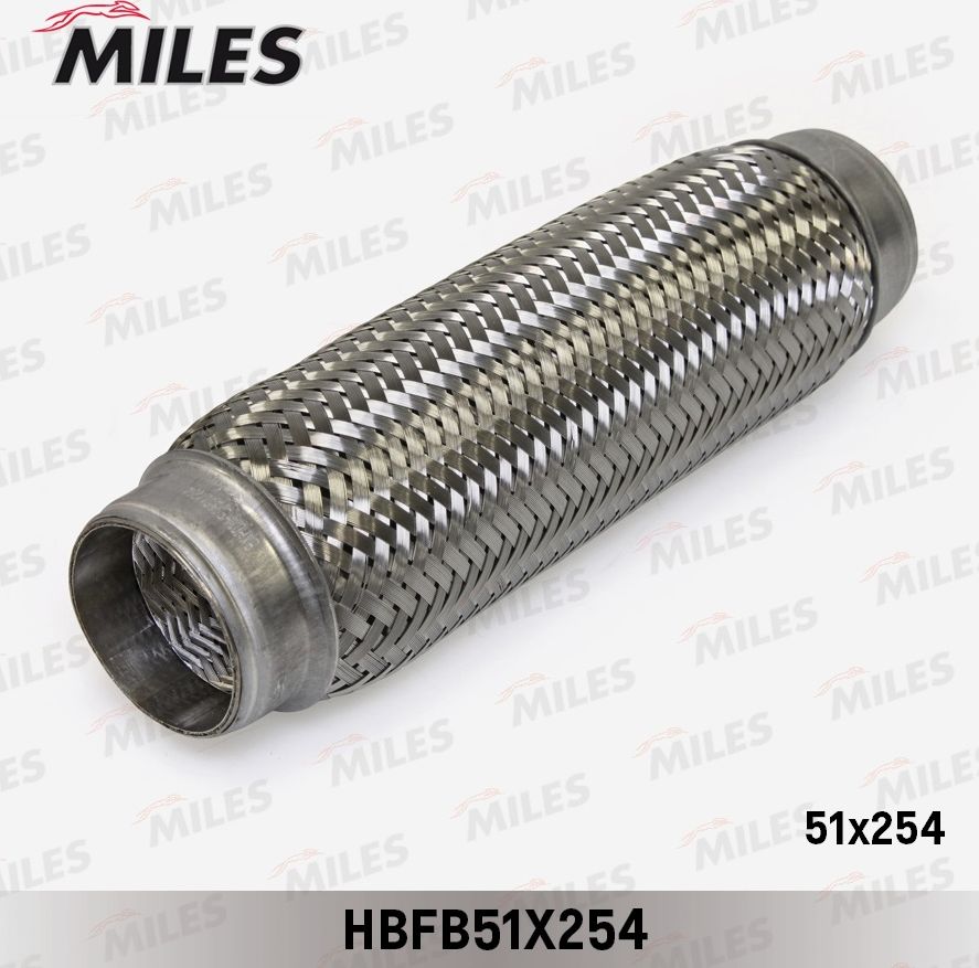 Гофра глушителя Miles. Артикул HBFB51X254