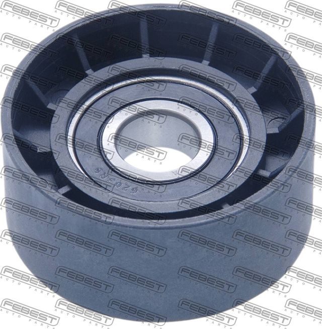 Натяжной ролик (натяжитель) приводного поликлинового ремня Febest. Артикул 0287-JJ10E