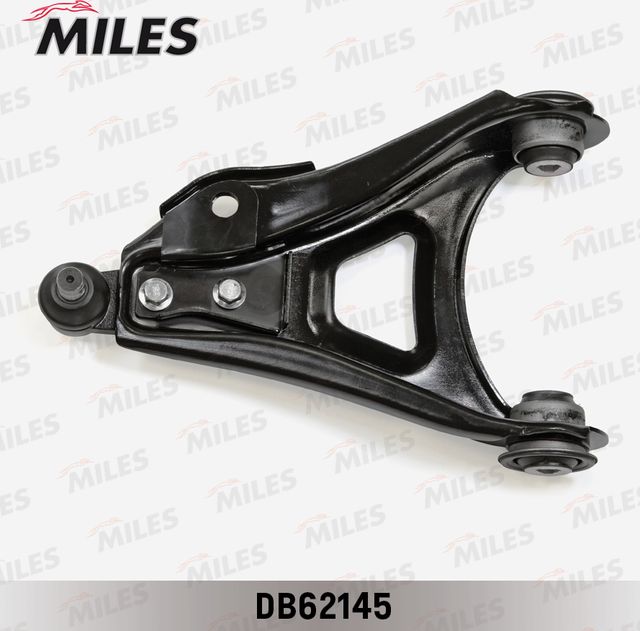 Поперечный рычаг передней подвески Miles правый нижний для Nissan Kubistar X76 2003-2026. Артикул DB62145