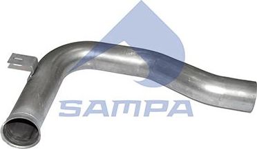 Глушитель (труба соединительная) Sampa. Артикул 050.466