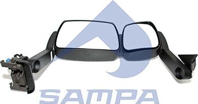Зеркало боковое (в сборе) Sampa. Артикул 061.186