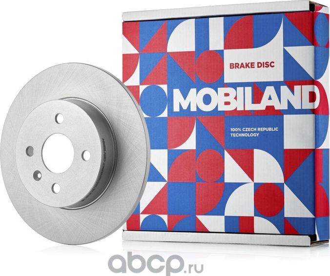 Диск тормозной задний невентилируемый D264мм OPEL ASTRA H (A04) (Mobiland). Артикул 416209420