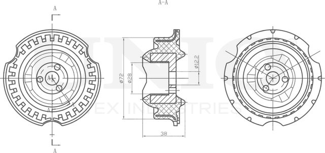 Опора амортизационной стойки (Unio). Артикул RMP-13144