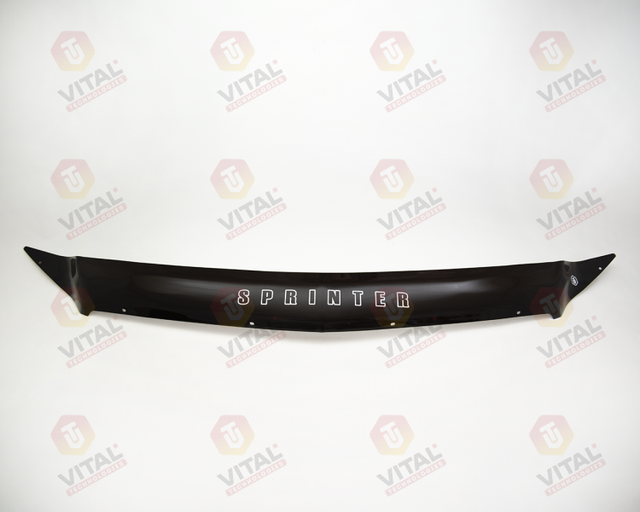 Дефлектор Vip-Tuning для капота Mercedes-Benz Sprinter W907 2018-2026. Артикул MRD12