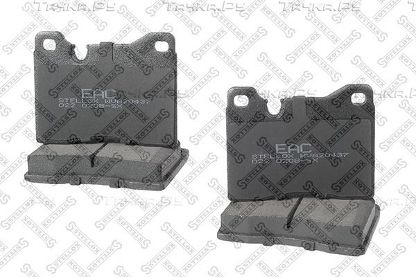 Тормозные колодки Stellox. Артикул 022 020B-SX