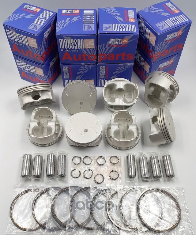 Поршень кольца комплект Benz M273.965 на 1 цилиндр (Mousson). Артикул SPRM273965STD