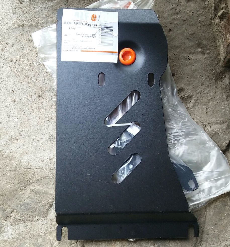 Защита Alfeco для редуктора заднего моста Nissan Qashqai II J11 2014-2026. Артикул ALF.15.41