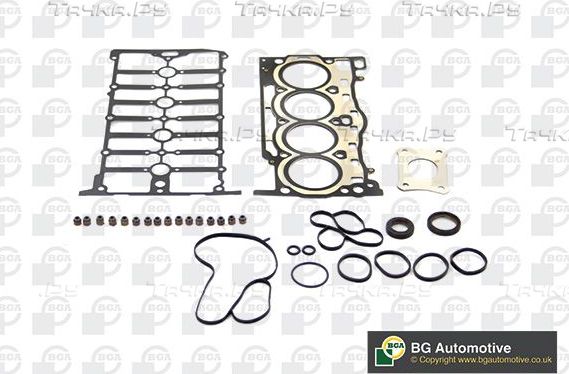 Комплект прокладок ГБЦ BGA для Skoda Yeti I 2015-2017. Артикул HK9601