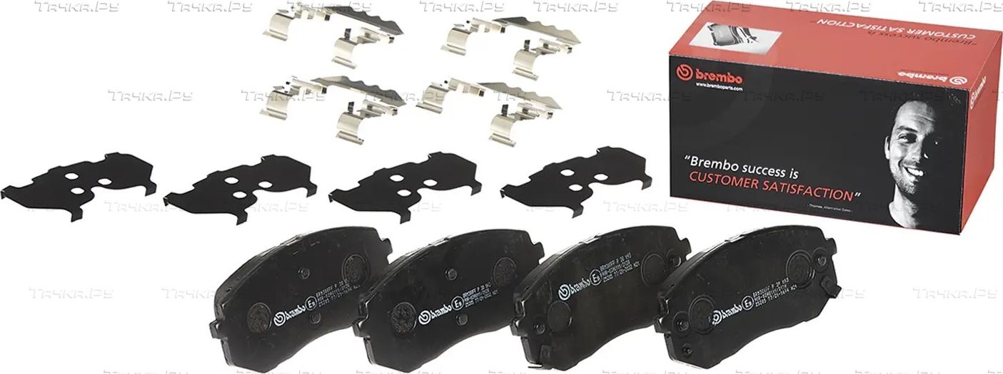 Тормозные колодки Brembo PRIME LINE передние для Kia Optima IV 2015-2026. Артикул P 30 093