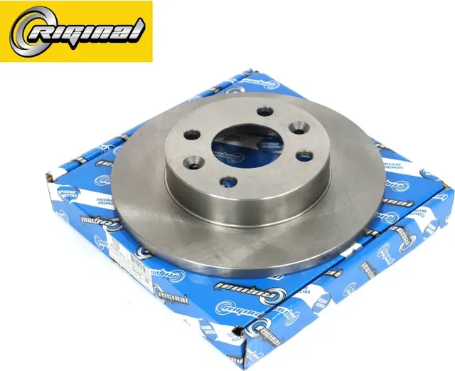 Диск тормозной для а/м Renault Logan/Clio/Megan/Sandero передний не вент.D 238мм (Riginal). Артикул RGDF1013