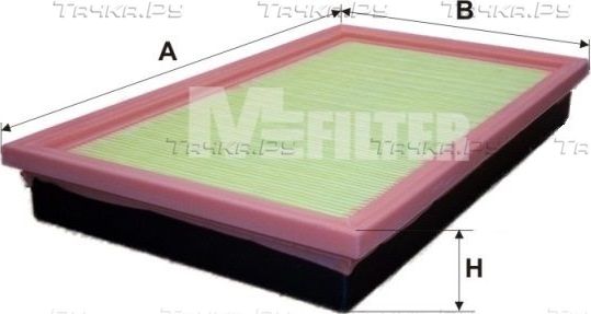 Воздушный фильтр MFilter для Nissan Almera N15 1995-2000. Артикул K 168