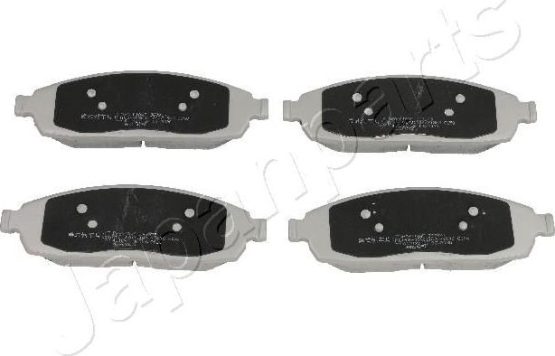 Тормозные колодки Japanparts передние для Jeep Commander XK, XH 2005-2010. Артикул PA-018AF