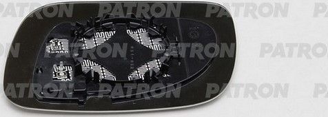 Зеркальное стекло бокового зеркала Patron. Артикул PMG4043G02