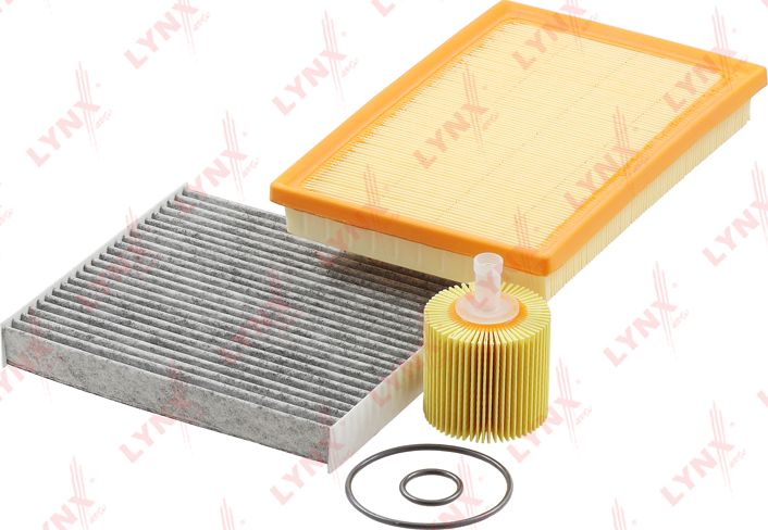 Комплект фильтров для ТО LYNXauto. Артикул LK-3072-1