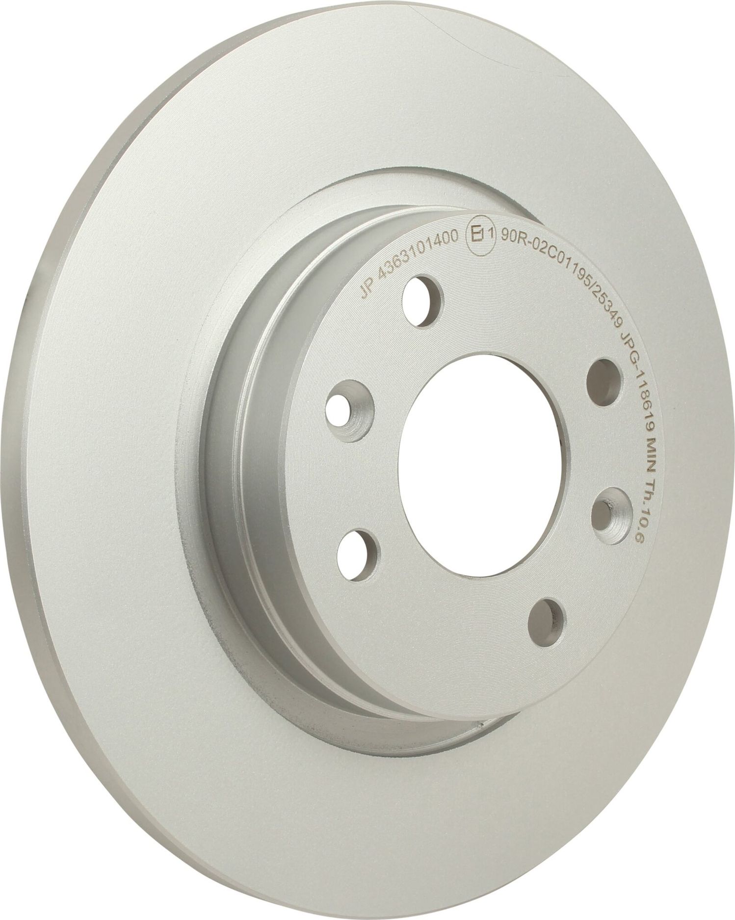 Тормозной диск JP Group передний для Renault Logan II 2007-2026. Артикул 4363101400