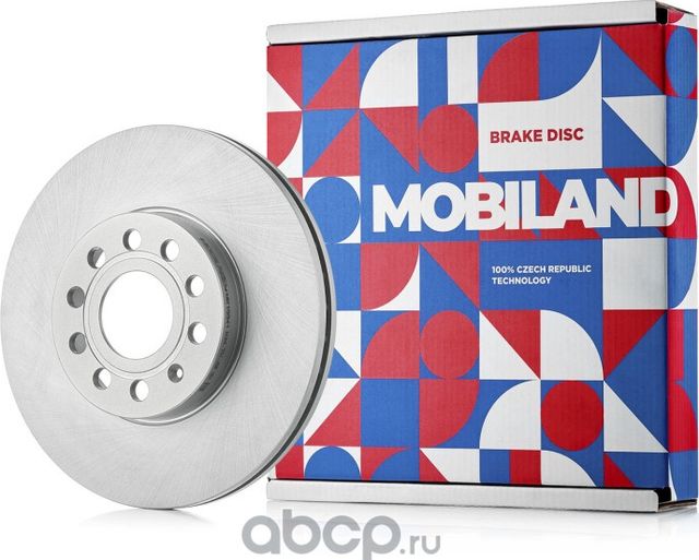 Диск тормозной передний вентилируемый D287,8мм VOLKSWAGEN JETTA III (1K2), JETTA (Mobiland). Артикул 416110041