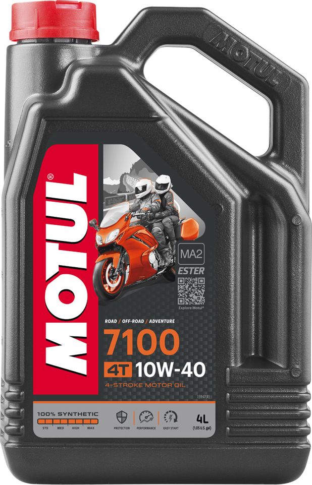 Моторное масло Motul 7100 4T 10W-40. Артикул 104092
