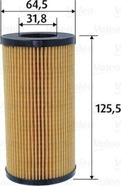 Масляный фильтр Valeo. Артикул 586594
