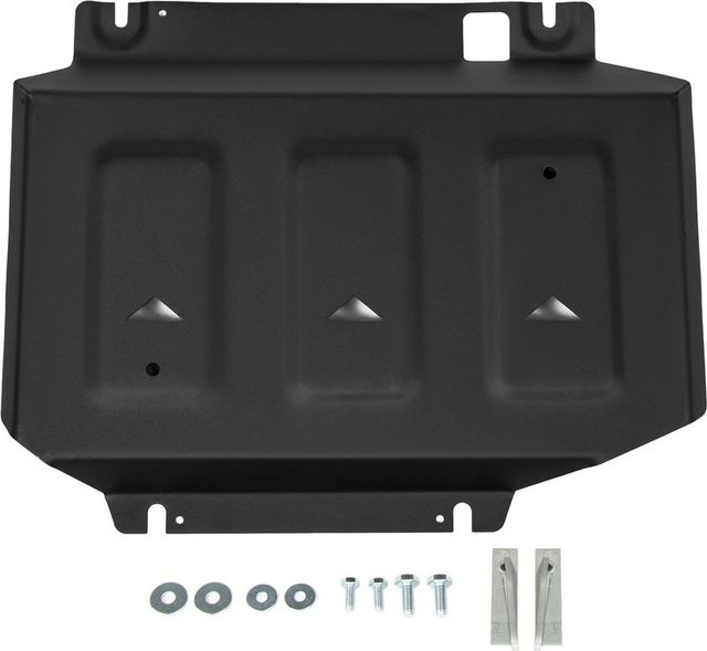 Защита АвтоБроня переднего дифференциала для Great Wall Poer 2021-2026. Артикул 111.02023.1