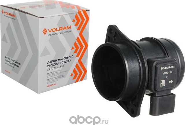 ДАТЧИК ДМРВ ВАЗ-2104, 2107 06-, инжектор, (аналог 5WK97014), (VOLRAM) VR19112. Артикул VR19112
